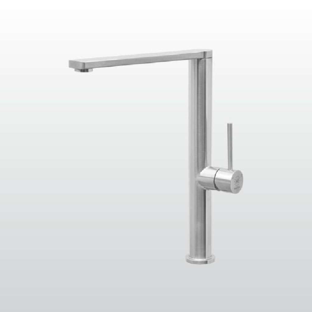 Vòi rửa chén nóng lạnh Malloca K061-SS - Hàng chính hãng