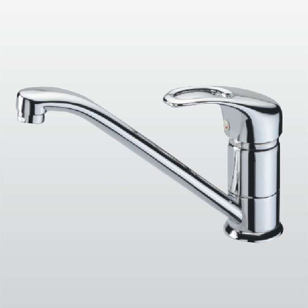 Vòi rửa chén nóng lạnh tăng áp đồng Malloca K120N - Hàng chính hãng