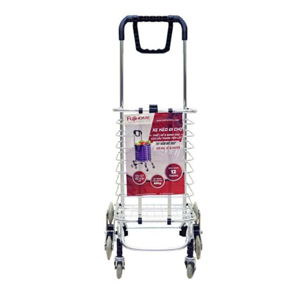 Xe kéo đi chợ leo cầu thang FujiHome SC-260 - Hàng chính hãng