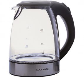 Ấm điện đun nước thủy tinh Lock&Lock EJK317BLK - Hàng chính hãng