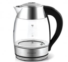 Ấm điện thủy tinh siêu tốc Lock and Lock EJK341 - Hàng chính hãng