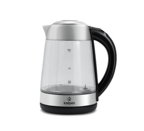 Ấm đun nước siêu tốc thủy tinh Kalpen KK88 - Hàng chính hãng