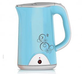 Ấm siêu tốc inox 2 lớp Sunhouse SHD-1388G (Xanh nhạt) - Hàng chính hãng