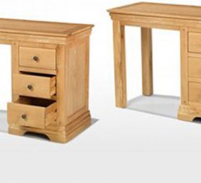 Bàn làm việc gỗ sồi Mỹ - Hàng chính hãng