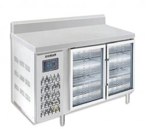 Bàn mát 2 cánh kính 1,8m có gáy Berjaya B2D/C6/6-SM  - Hàng chính hãng