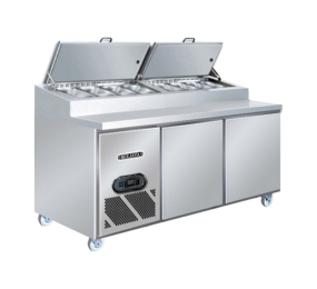 Bàn mát pizza 2 cánh Berjaya BS2D/PCF6/Z  - Hàng chính hãng