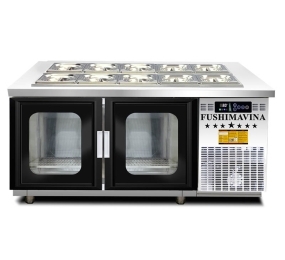 Bàn salad 2 cánh Fushima FSM-BSLCK1.2 - Hàng chính hãng