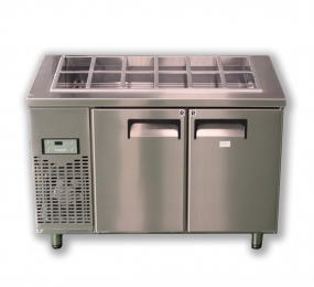 Bàn salad công nghiệp Happys HWA-1200S-H - Hàng chính hãng