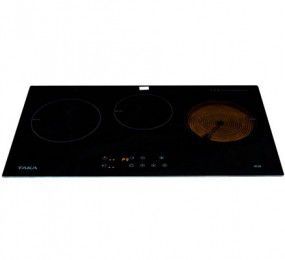 Bếp 02 điện từ - 01 hồng ngoại Taka TK-IR3B - Hàng chính hãng