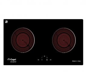 Bếp âm đôi hồng ngoại Capri CR-827KT - Hàng chính hãng