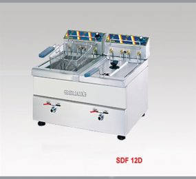  Bếp chiên nhúng điện đôi Berjaya SDF12D - Hàng chính hãng