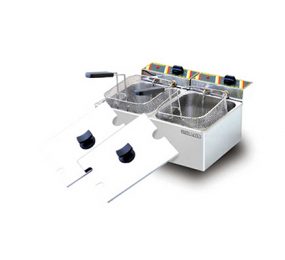 Bếp chiên nhúng điện đôi Berjaya DDF-11D6 - Hàng chính hãng