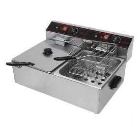 Bếp chiên nhúng điện đôi Eton ET-ZL2-8L - Hàng chính hãng