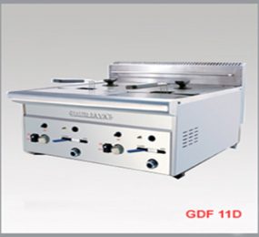 Bếp chiên nhúng gas đôi BERJAYA GDF11D - Hàng chính hãng
