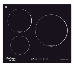 Bếp điện từ 3 bếp Capri CR-838KT - Hàng chính hãng