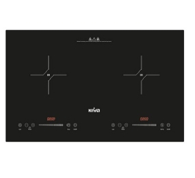 Bếp điện từ âm 2 vùng nấu Kiwa KI-251GB