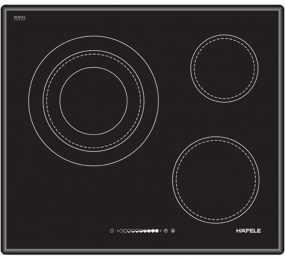 Bếp điện từ ba âm kính Hafele HC R603A - Hàng chính hãng