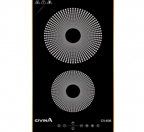 Bếp điện từ đôi Civin CV-636 - Hàng chính hãng