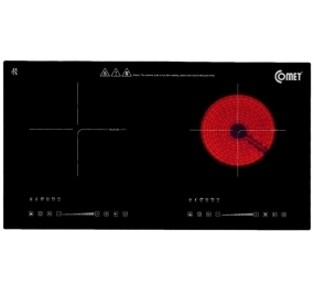 Bếp đôi điện từ hồng ngoại Comet CM5588 - Hàng chính hãng