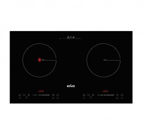 Bếp đôi điện từ hồng ngoại Kiwa KE-252GB - Hàng chính hãng