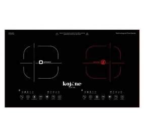 Bếp đôi điện từ và hồng ngoại Kojine KJ-6158 - Hàng chính hãng