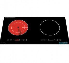 Bếp đôi hồng ngoại - điện từ Bluestar NG-02IRA - Hàng chính hãng
