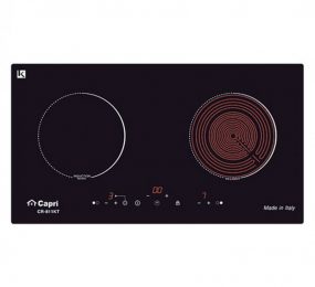 Bếp đôi hồng ngoại điện từ Capri CR-811KT - Hàng chính hãng