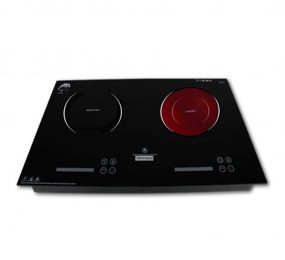 Bếp đôi hồng ngoại điện từ Iruka I-20N - Hàng chính hãng