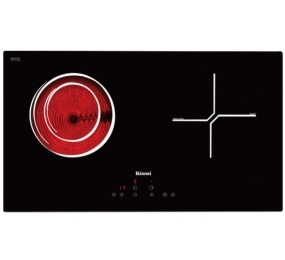 Bếp đôi hồng ngoại điện từ Rinnai RB-7022HE-CB - Hàng chính hãng