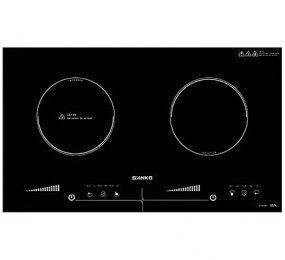 Bếp đôi hồng ngoại - điện từ Sanko SI-268BM - Hàng chính hãng