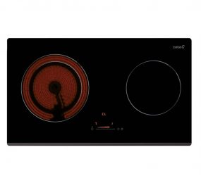 Bếp đôi hồng ngoại và cảm ứng từ Cata IT 7002 BK - Hàng chính hãng