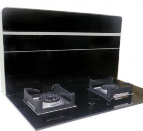 Bếp gas đôi tích hợp hút mùi Baidee EA9-12 - Hàng chính hãng