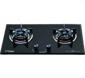Bếp gas âm Capri CR-208KT (Black) - Hàng chính hãng