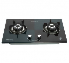 Bếp gas đôi âm kính Canzy CZ 268XĐ - Hàng chính hãng