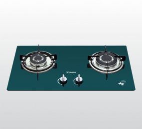 Bếp gas đôi âm kính Malloca AS 9102G - Hàng chính hãng