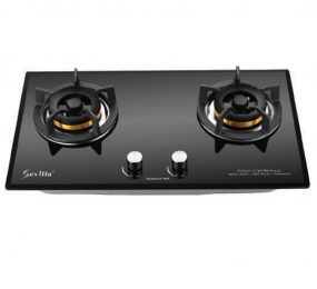 Bếp gas đôi âm kính Sevilla SV-818 - Hàng chính hãng