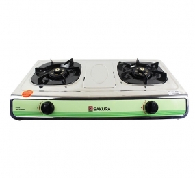 Bếp gas đôi dương Sakura SA-2172S - Hàng chính hãng