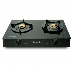 Bếp gas đôi Rinnai RV-7DOUBLE GLASS (SP) - Hàng chính hãng