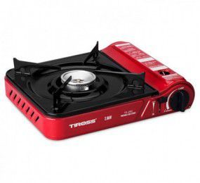 Bếp gas du lịch Tiross TS-262 - Dùng được bình gas lớn - Hàng chính hãng