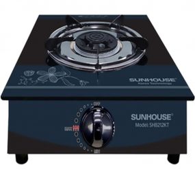 Bếp gas dương đơn kính Sunhouse SHB212KT - Hàng chính hãng