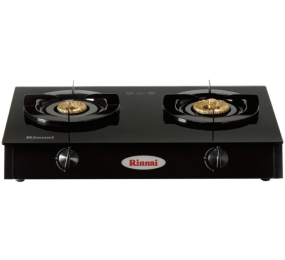 Bếp gas dương Rinnai RV-6DOUBLE GLASS(B)  - Hàng chính hãng