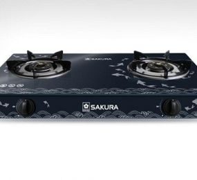 Bếp gas đôi Sakura SH-706GB - Hàng chính hãng