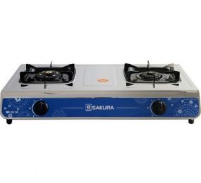 Bếp gas Inox Sakura SH-706SB - Hàng chính hãng