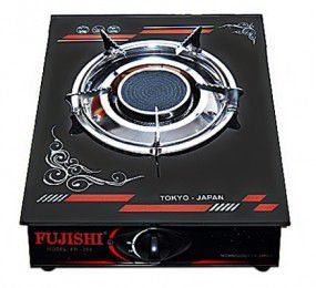 Bếp gas hồng ngoại đơn Fujishi FR-268G - Điếu gang - Hàng chính hãng