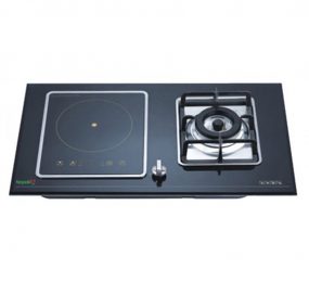 Bếp gas kết hợp bếp từ Napoli NA801GL - Hàng chính hãng