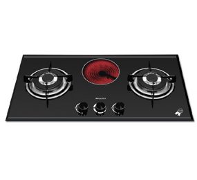 Bếp gas kết hợp điện Malloca EG 201C - Hàng chính hãng