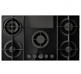 Bếp gas kết hợp hút mùi Elica Nikola Tesla Flame GR/A/88 - Hàng chính hãng