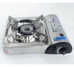 Bếp gas mini du lịch Watashi inox cao cấp - Hàng chính hãng