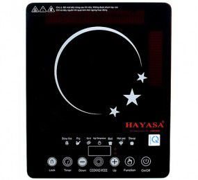 Bếp hồng ngoại 2 vòng nhiệt Hayasa HA-780 Slim - Hàng chính hãng
