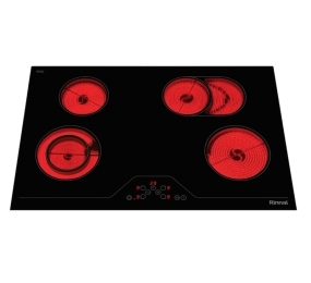 Bếp hồng ngoại 4 vùng nấu Rinnai RB-7104E-CB - Hàng chính hãng